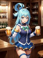 AI-generated 放開那個--阿庫婭!! AI Generated
