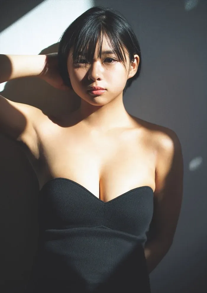 Erotic images of Kuwashima sea sky. Short cut beauty busty boobs swimsuit 35th image