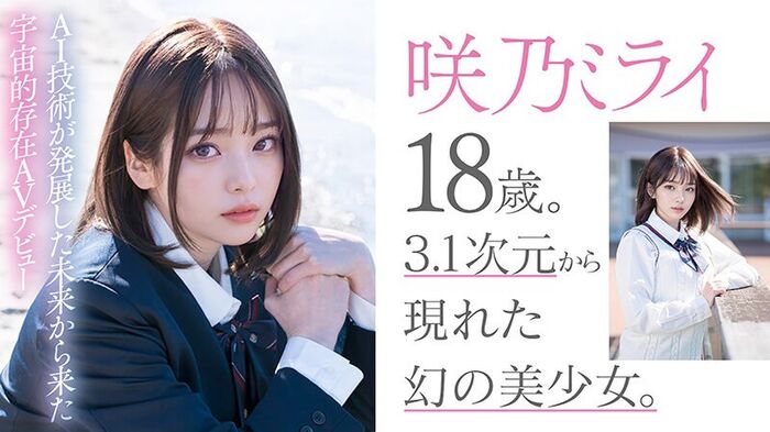 Mirai Sakino Bishoujo AIAV Actress AV Debut 2th image