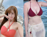 啦啦隊goddess "kneeling bubble bath" transparent bathroom all the lights! 心機 X超搶眼 (11P)