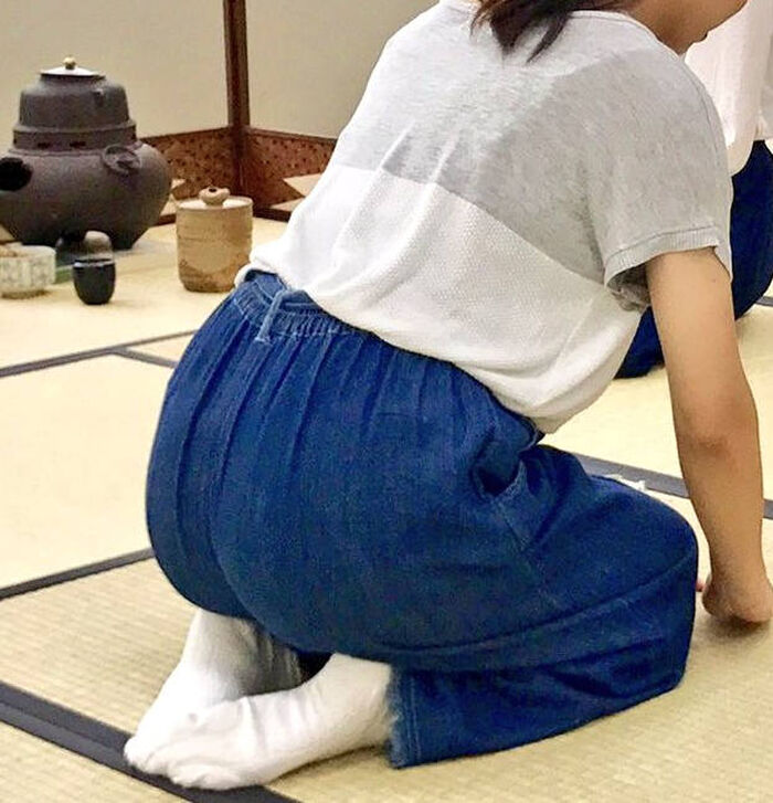 Erotic image of a sitting girl's buttocks 66th image