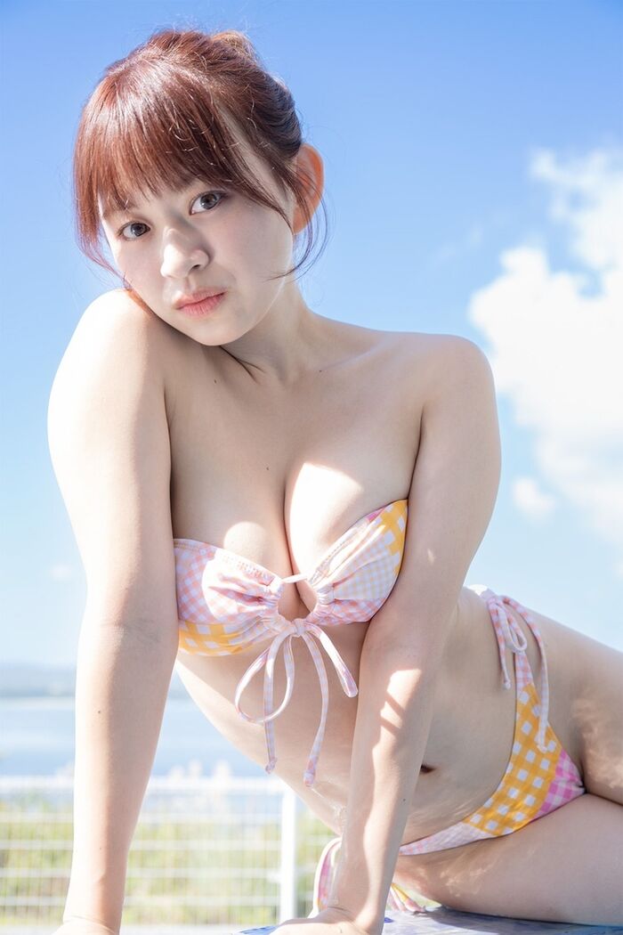 [Swimsuit image] Winning beauty of a major magazine contest, the level is too high wwwwwww 'Miss SPA! 2023' Kokoroai, Moeka, and Saki Totsuka release a bikini photo book!! 18th image