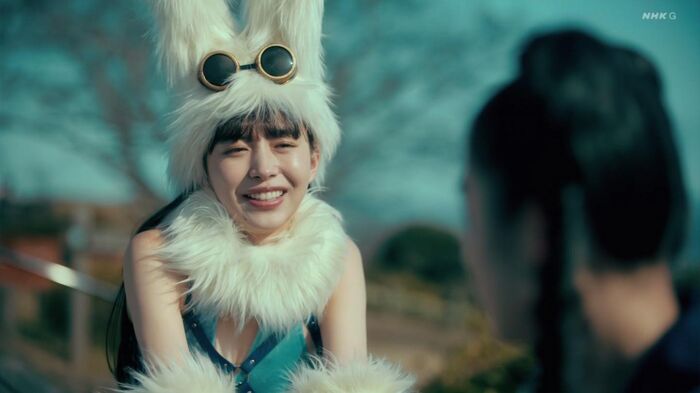 In the drama 'VR Uncle Mr./Ms.'s First Love', Hiroe Igiri appears in an erotic cleavage bunny costume 5th image