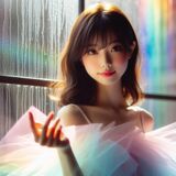 青春的妹子果然好(芭蕾舞風格) AI Generated