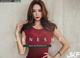 Park so Yeon is super good-looking, with big breasts and a thin waist, which is super eye-catching