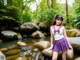 史爱玲 - 星辰大海之水手装美女の妖娆与神秘 Set 1 20230722 Part 3 [AI Generated]