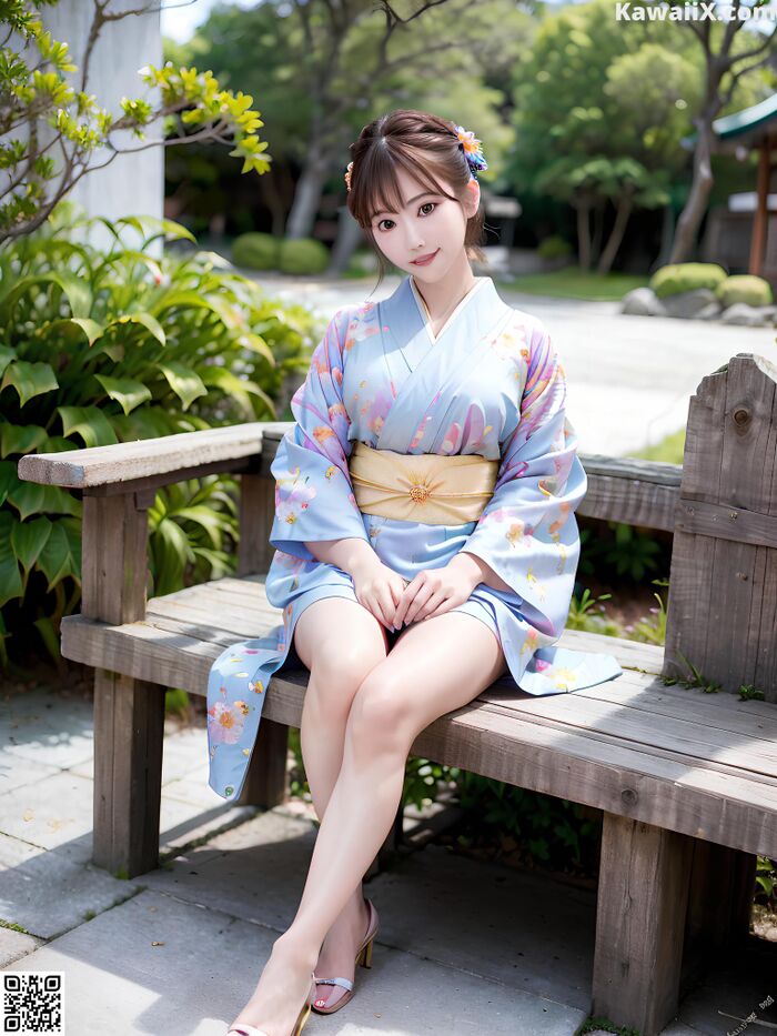 艾玲儿 - 瞳光流转之东瀛风华の秘密花园 Set 1 20230726 Part 16 [AI Generated] 7th image