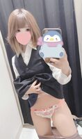 Naughty little girl reflected in the mirror w Messy pants are etched again wwwwww