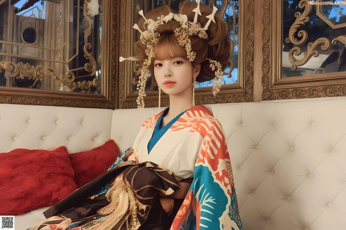 艾凌丝 - 纱梦缠绵之轻纱下的诱惑美学 Set.1 20231215 Part 34 [AI Generated] 14th image