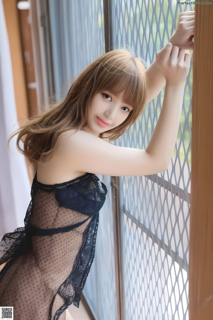 艾凌丝 - 纱梦缠绵之轻纱下的诱惑美学 Set.1 20231215 Part 34 [AI Generated] 2th image