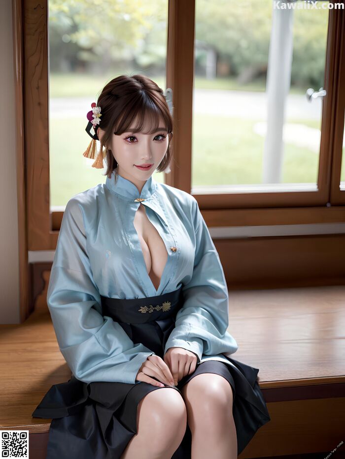 艾玲儿 - 雪肌流光之龙袍之下秘密花园 Set 1 20230726 Part 10 [AI Generated] 15th image