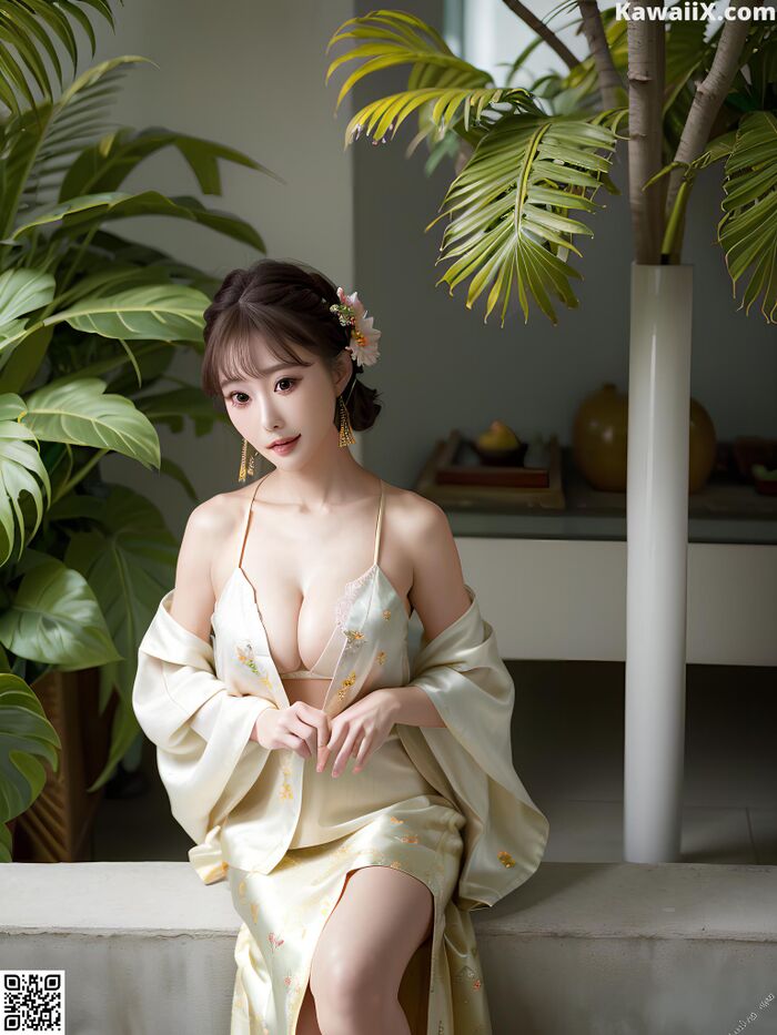 艾玲儿 - 雪肌流光之龙袍之下秘密花园 Set 1 20230726 Part 10 [AI Generated] 16th image
