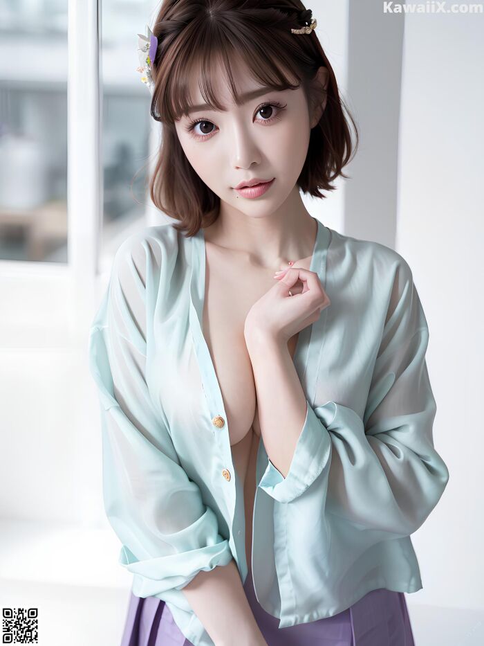 艾玲儿 - 雪肌流光之龙袍之下秘密花园 Set 1 20230726 Part 10 [AI Generated] 2th image