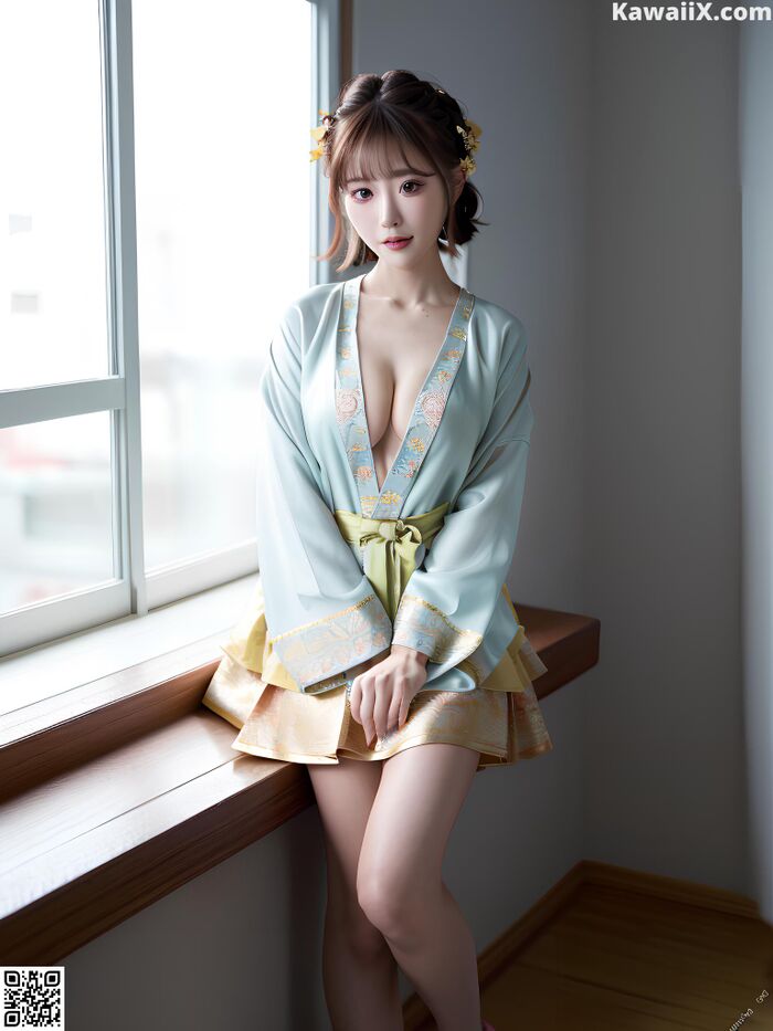 艾玲儿 - 雪肌流光之龙袍之下秘密花园 Set 1 20230726 Part 10 [AI Generated] 4th image