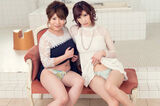 Honoka Orihara × Kurumi Koi Vivian couple play soap in a rental room.