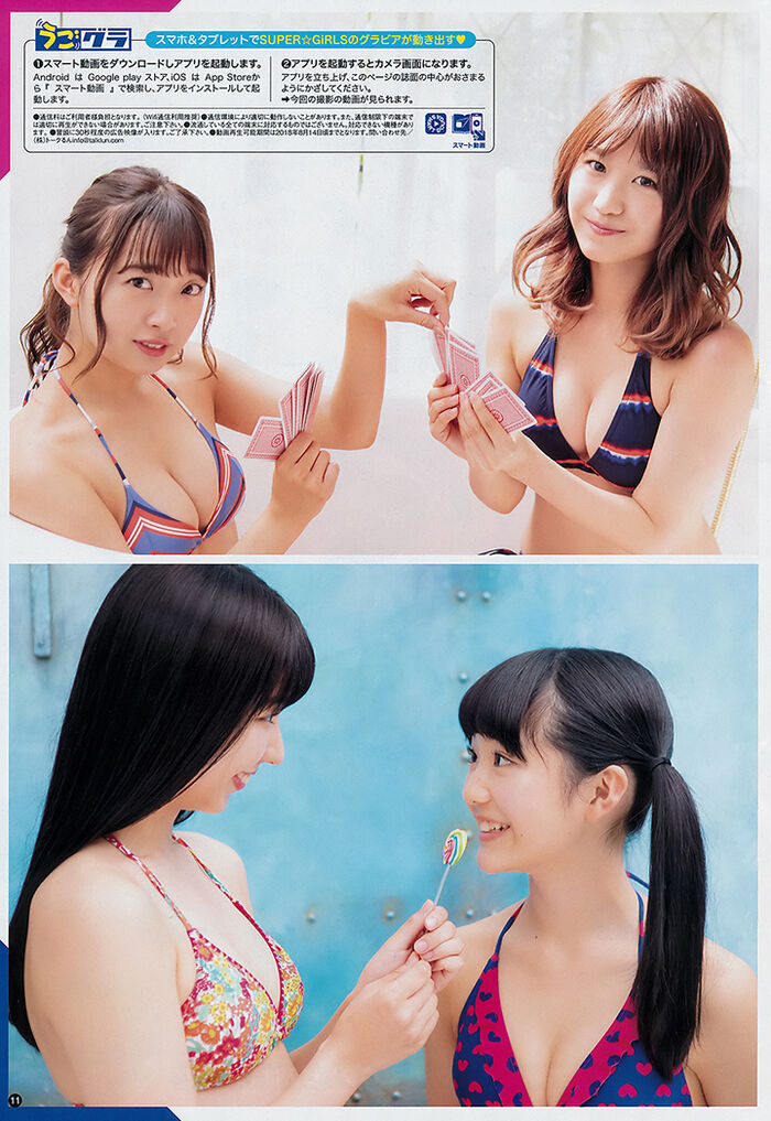 August 7, 2018 [Photo] 9 members of Rina Asakawa's idol group 'SUPER☆GiRLS' are sexy and liberated together (39P, film) 10th image
