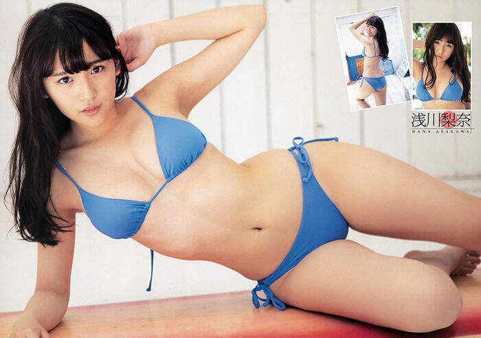 August 7, 2018 [Photo] 9 members of Rina Asakawa's idol group 'SUPER☆GiRLS' are sexy and liberated together (39P, film) 22th image