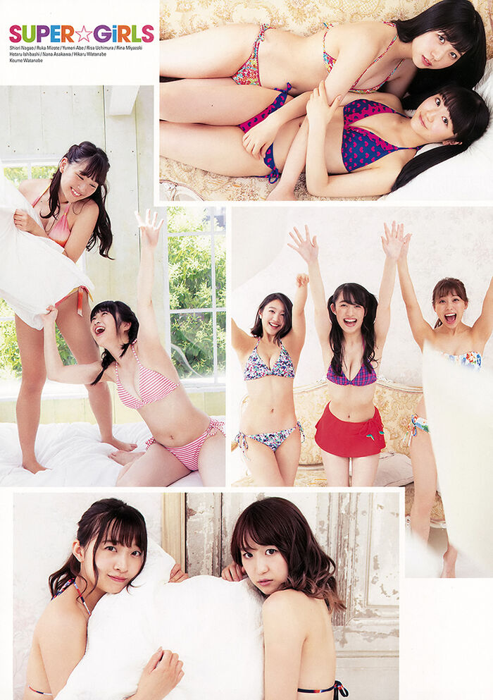 August 7, 2018 [Photo] 9 members of Rina Asakawa's idol group 'SUPER☆GiRLS' are sexy and liberated together (39P, film) 26th image