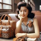 兩個不同世紀的上班妹子 各有特色的美與韻味 AI Generated