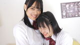 Gachi baseball girl's sports beautiful girl, Tsukimi (19) Delicate sensitive girl, Nano Kasuga co-starred for the first time, and although they were shy of each other, they intertwined their tongues with a deep kiss ww
