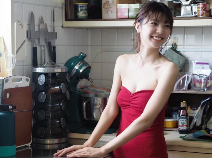 纖瘦身段及陽光笑容--Asuka Kawazu 4th image