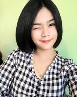 Short 髮正妹飄仙氣 前convex後翹顯眼curve清新感十足