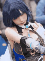 65 cosplayer erotic GIF images! Summary of scenes where you trace and have sex with a character costume