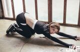 Athletic Female Woman Tight Clothes Stretching Moment Thick Crime Rule! 網爆衝:閃開讓我來