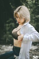 白皙短髮正妹 Sexual sensation 雙峰 instant 蹦出超invite人! 網友:原來泰國等級那麼高