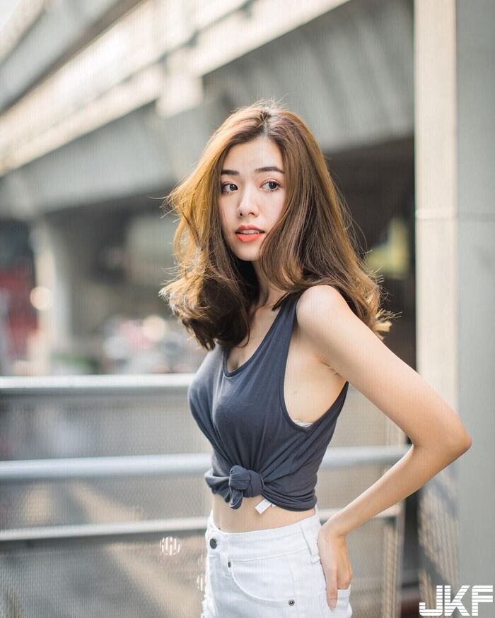 泰國網紅模特「Mean」甜美笑容可以甜到讓螞蟻聚集... 這是初戀的滋味.. 16th image