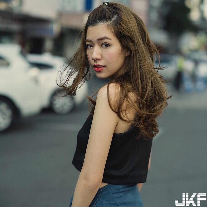 泰國網紅模特「Mean」甜美笑容可以甜到讓螞蟻聚集... 這是初戀的滋味.. 8th image