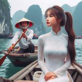 春的妹子果然好(越南風格) AI Generated