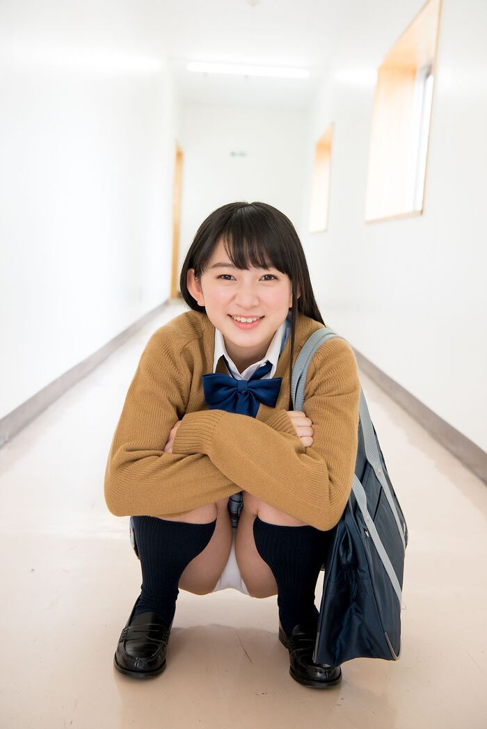 清純學生妹河村楓華 活潑甜美融化每人的心 15th image