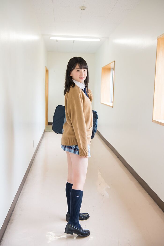 清純學生妹河村楓華 活潑甜美融化每人的心 19th image