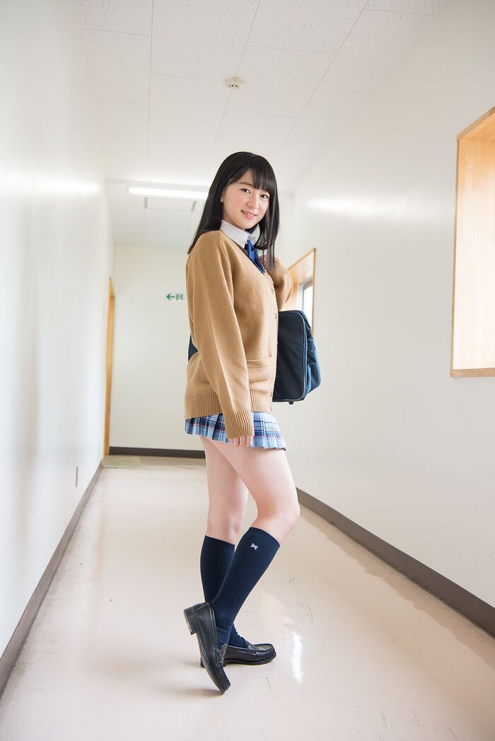 清純學生妹河村楓華 活潑甜美融化每人的心 20th image
