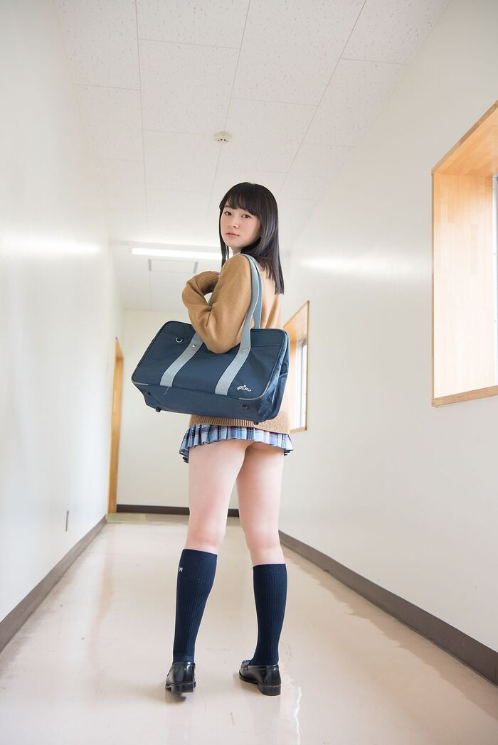 清純學生妹河村楓華 活潑甜美融化每人的心 21th image