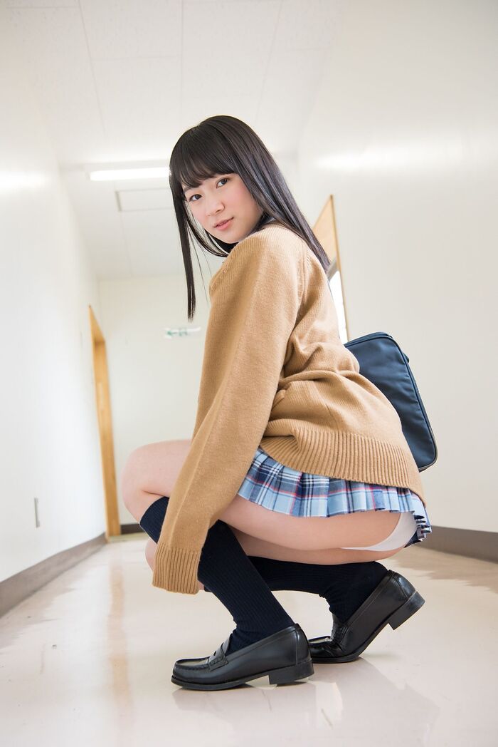 清純學生妹河村楓華 活潑甜美融化每人的心 22th image