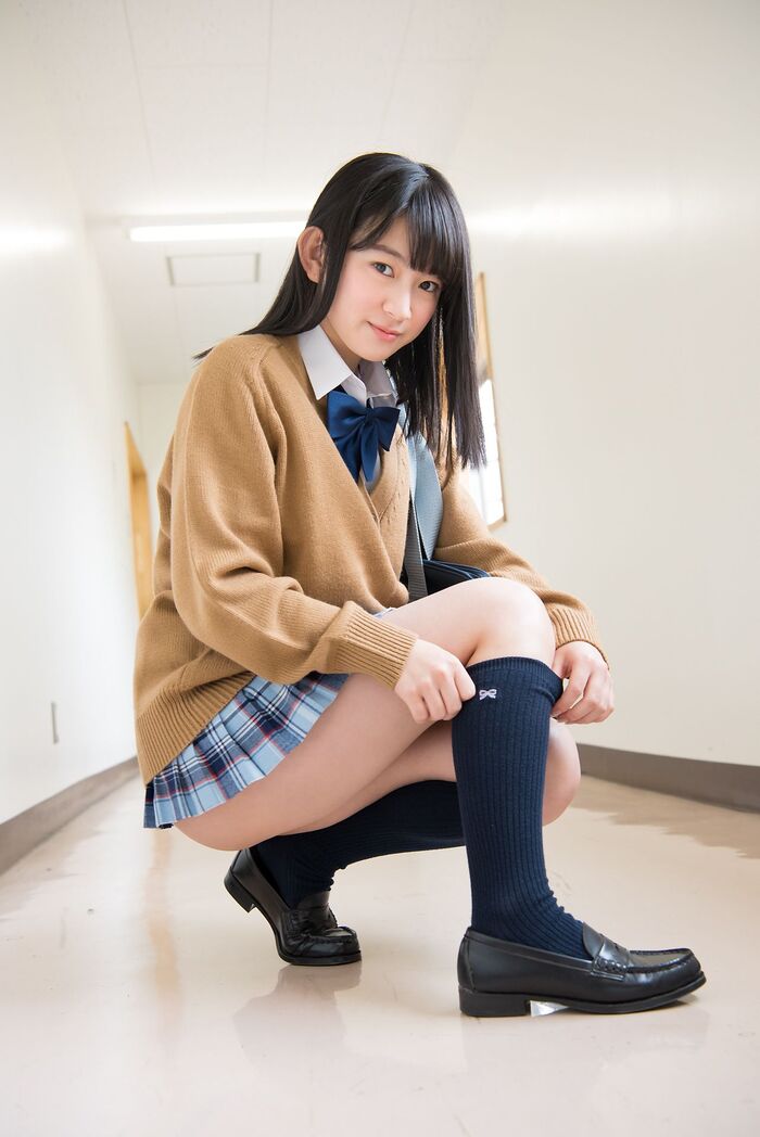 清純學生妹河村楓華 活潑甜美融化每人的心 24th image