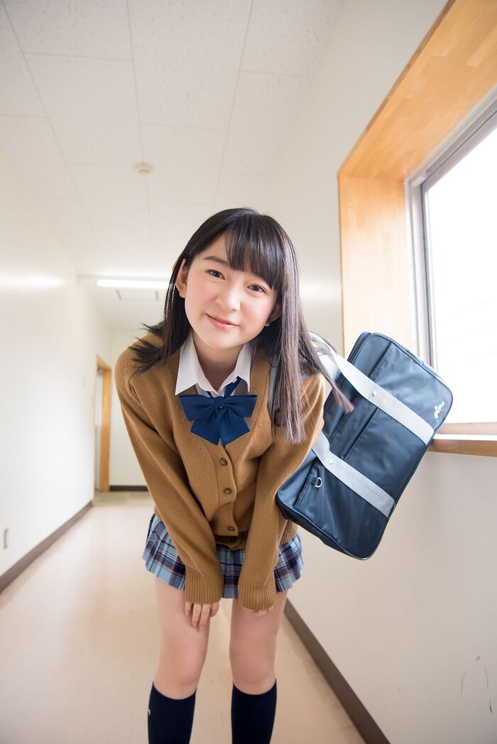 清純學生妹河村楓華 活潑甜美融化每人的心 27th image