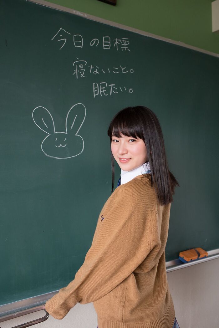 清純學生妹河村楓華 活潑甜美融化每人的心 31th image
