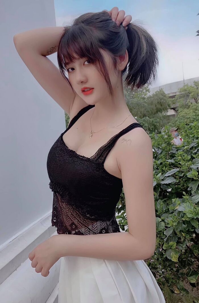 來自越南的「短髮尤物」! 迷茫眼神+渾圓雪乳=temptation 指數 100 % 23th image