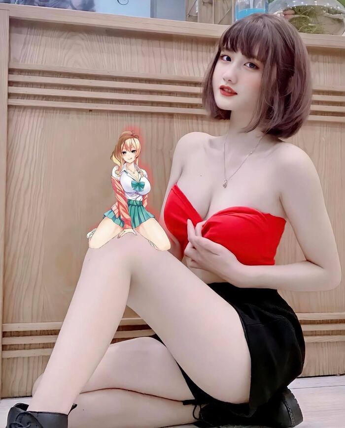來自越南的「短髮尤物」! 迷茫眼神+渾圓雪乳=temptation 指數 100 % 3th image