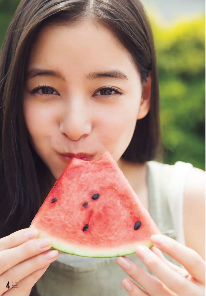 Yuko Araki 新木優子, Shonen Magazine 2019 No.30 (少年雑誌 2019年30號) 6th image