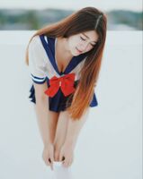 超萌長髮妹妹 私心身材讓網友秒圈粉