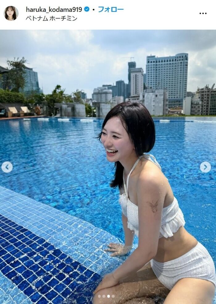 [Swimsuit image] Former HKT48 兒玉遥Mr./Ms., private bikini is too sexywwwwwwwww 5th image