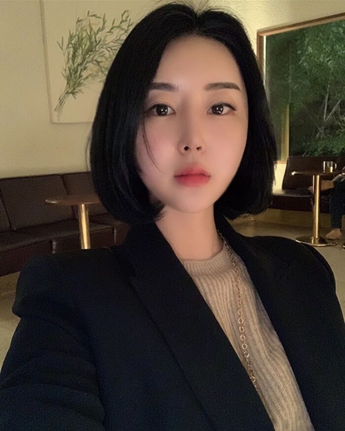 韓國短髮甜姊兒 火辣胴體誘人眼神令人渾身酥麻 11th image