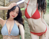 Pure Lust Goddess "E 奶Baku Blue Muscles" Han 綜 19禁穿極短裙蜜臀乍現 (11P)
