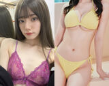 D槽女神比基尼炸出UU「上下全失守」害羞不敢看自己的謎片 (11P)