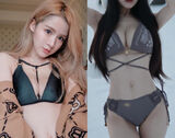 阿沁老婆雪中辣穿比基尼「超狂9連發」渾圓北半球看光光 (11P)