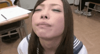 [vol.1] 50 swallowing erotic GIF images I collected a sickotish woman who swallows squid-smelling juice without hesitation 40th image